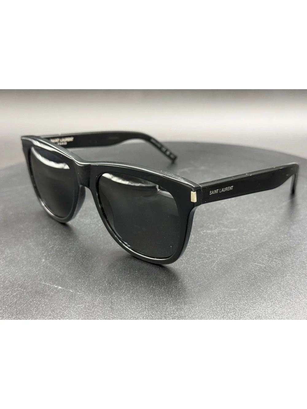 Saint Laurent Black Square Frame Sunglasses